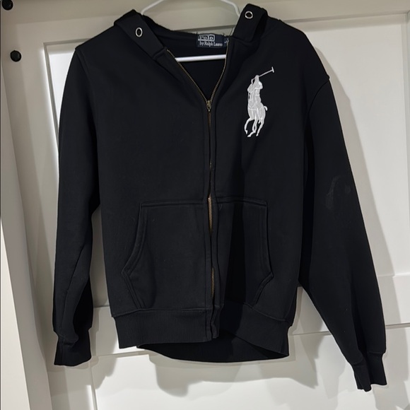Polo by Ralph Lauren Black Zip-Up Jacket - Picture 1 of 7